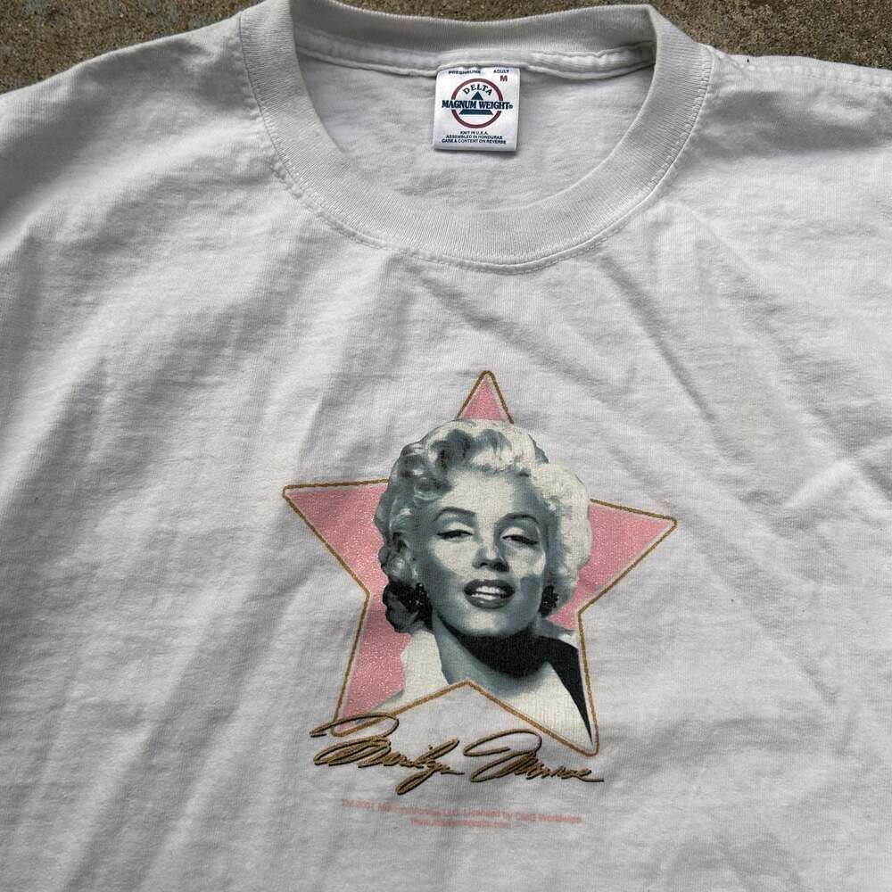 Vintage Marilyn Monroe Shirt Skater Y2K Delta